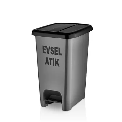 Slim Pedallı Evsel Atık Çöp Kovası